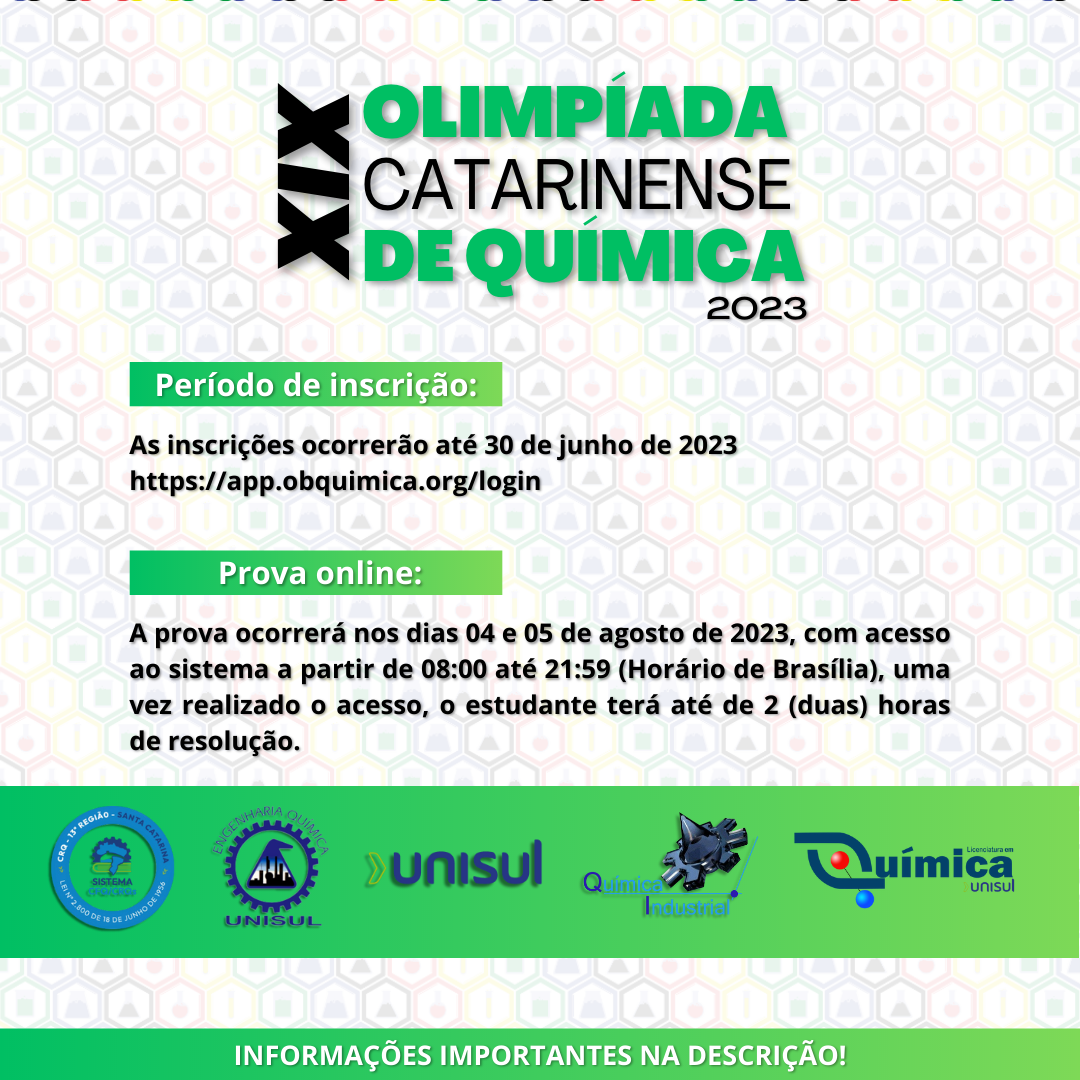 Inscrição OCQ 2023